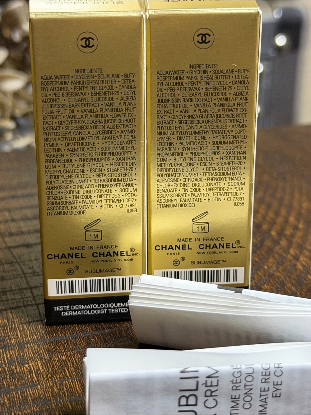 CHANEL Sublimage Le Serum & La Crème Yeux Eye Cream Set Bundle 4 - Picture 6 of 7